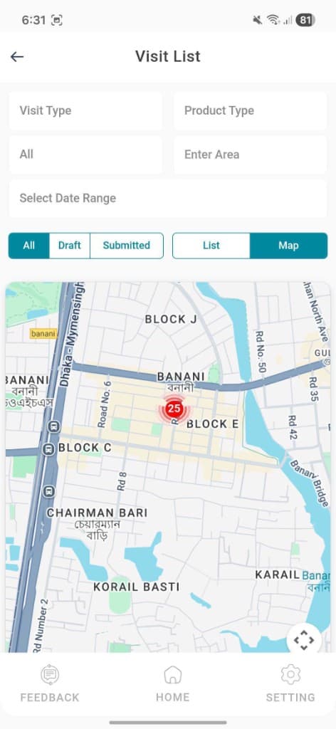 Visit Map